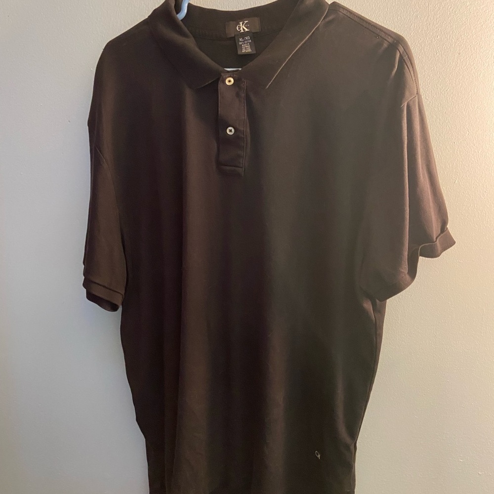Calvin Klein Polo Shirt Men’s XL – Black